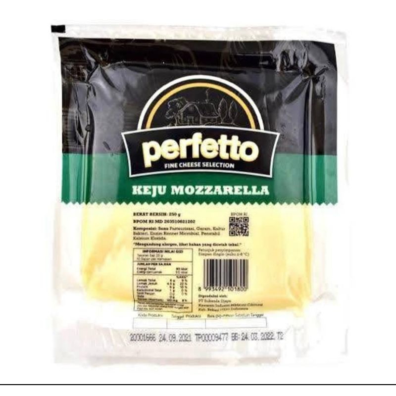 

Keju mozzarella perfetto 250gr