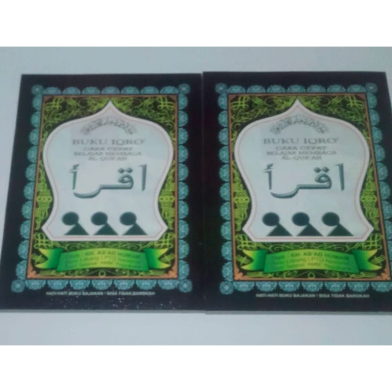 Buku IQRO Bendel Besar CD, Belajar Mengaji Anak-Anak