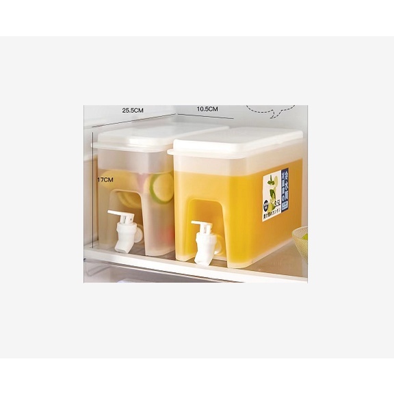 Dispenser Minuman Air Jus Kulkas 3.5 Liter / Dispenser Jus 3.5 Liter
