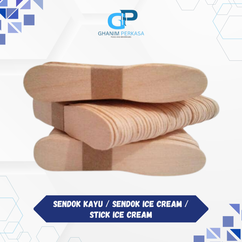 Sendok Kayu / Sendok Ice Cream / Stick Ice Cream