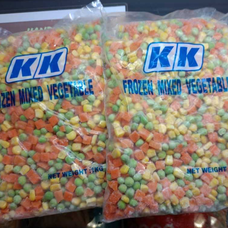 

KK Mix Vegetables 1 Kg 3 Way (Wortel,Jagung,Kacang Polong)