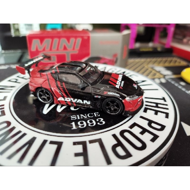Mini GT HKS Advan GR Supra
