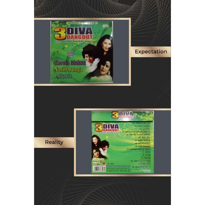 CD audio 3 diva dangdut