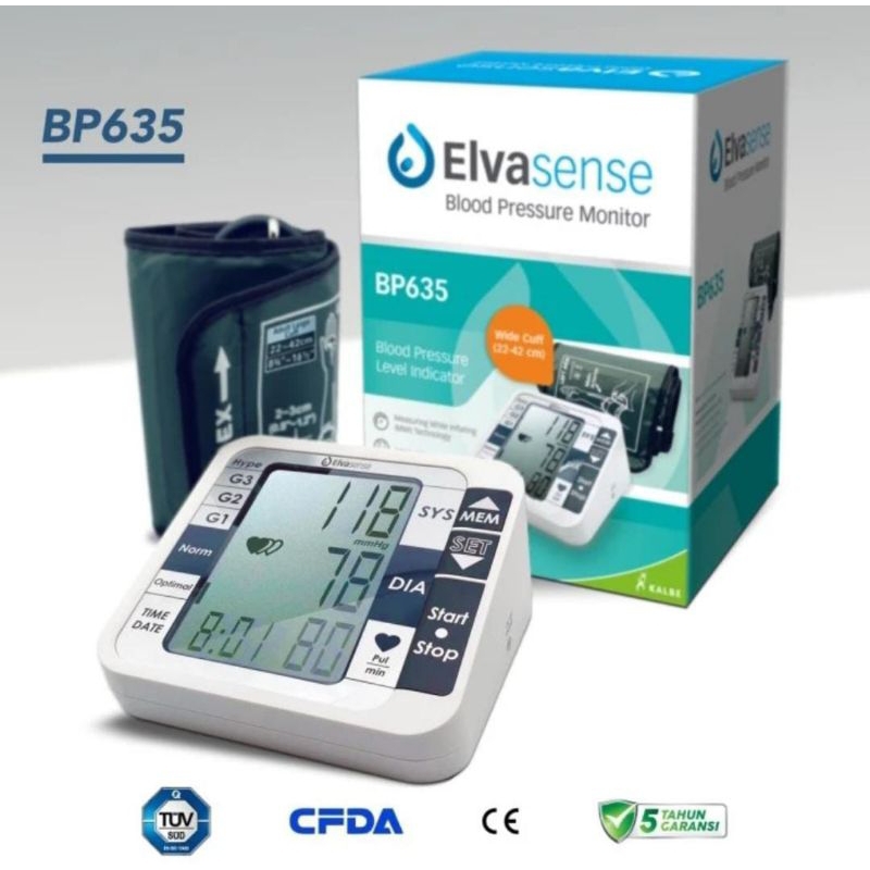 Tensimeter Digital BP635 - Elvasense