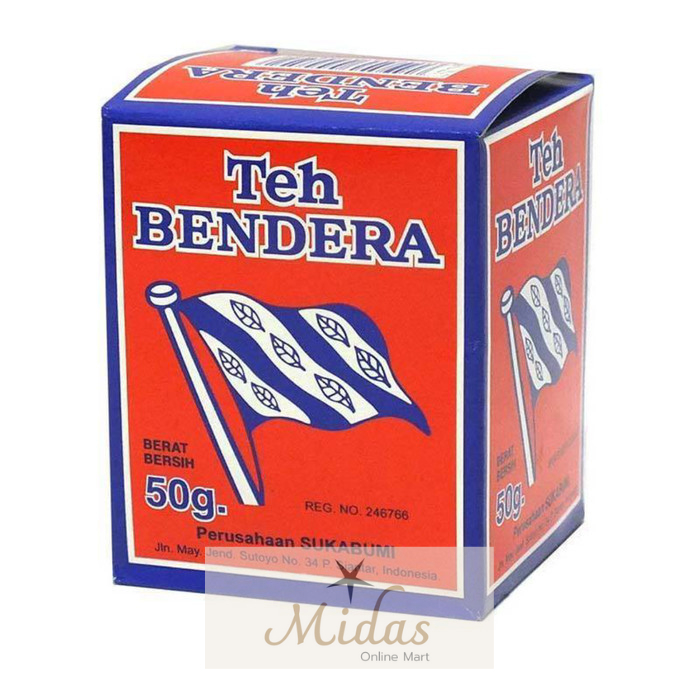 Teh Bendera Tubruk Vanilla 50 gram