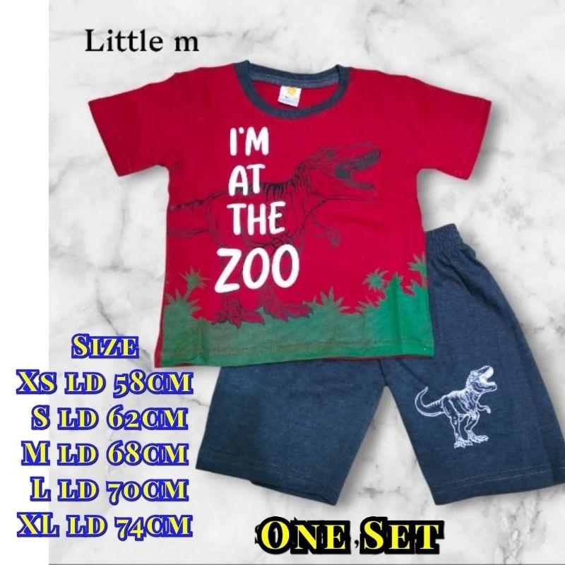 setelan little M anak cowok