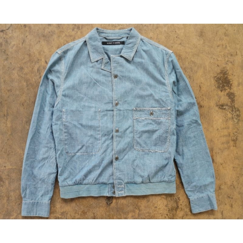 Uniqlo X Lemaire Chambray Classic Worker Jacket