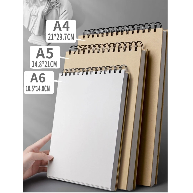 

Sketchbook/Buku skets/buku gambar sketsa watercolour A4/A5/A6 30 LEMBAR