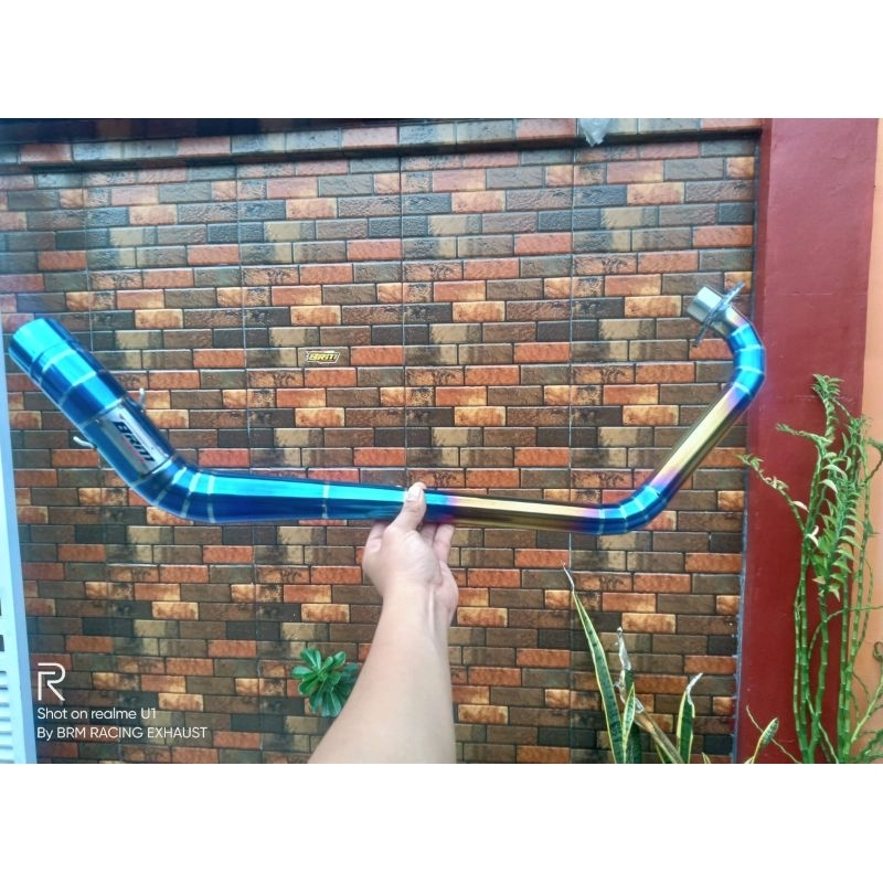 LEHERAN/HEADER/PIPA KNALPOT OLD CB150R/CB OLD NON SAMBUNGAN ORIGINAL BRM