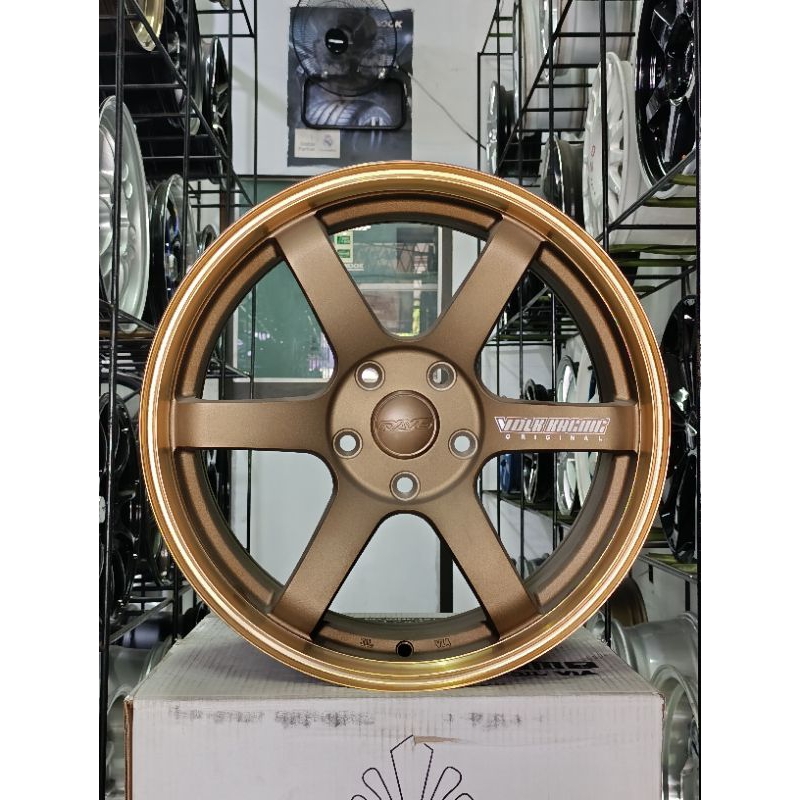 Velg Te37 R17 pcd 5 x 114 lebar 7.5 et 38