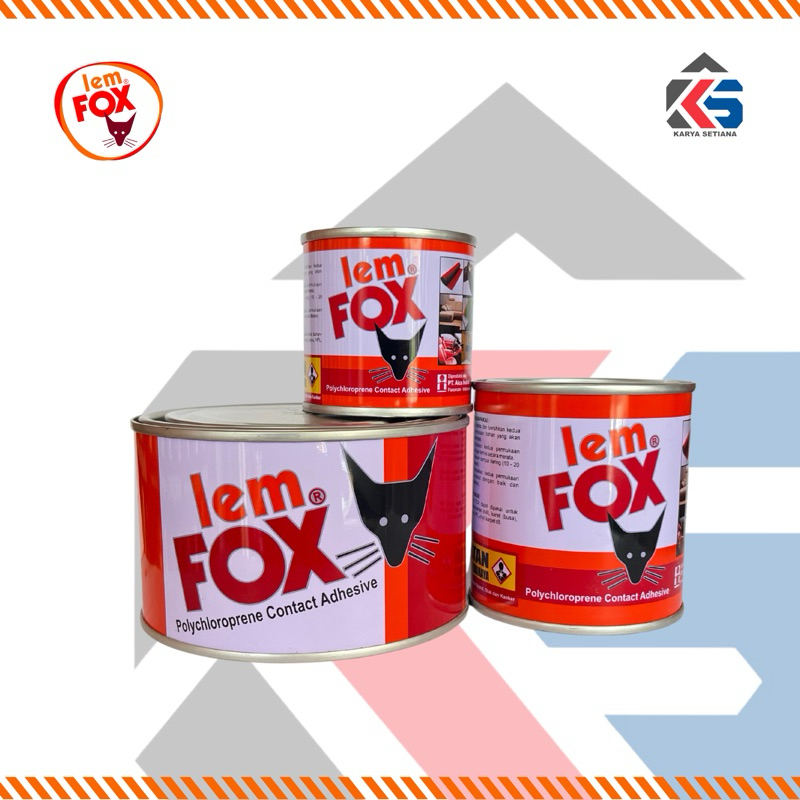 

LEM FOX LEM KUNING SERBAGUNA KALENG MERAH