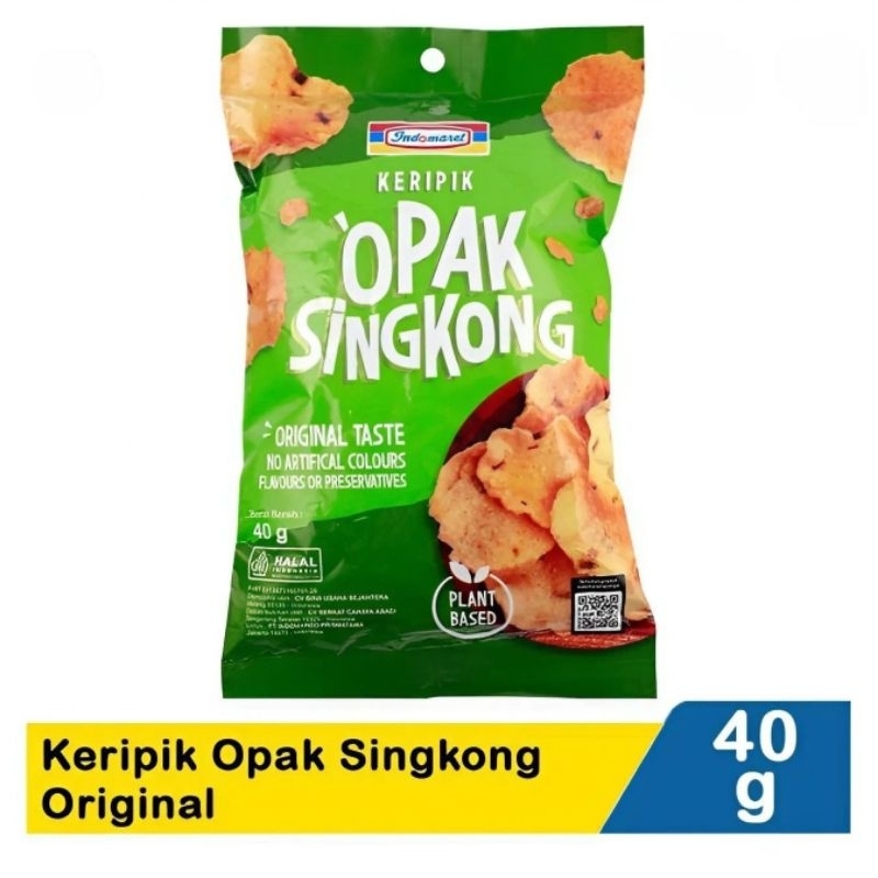 

Indomart Kripik Opak Singkong Original 40g