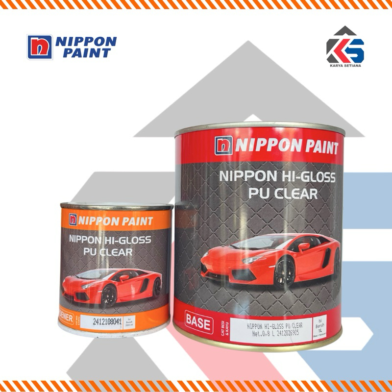 HI GLOSS PU CLEAR / CAT DUCO TRANSPARAN NIPPON PAINT