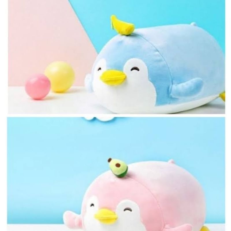 MINISO LYING PENGUIN PLUSH TOY