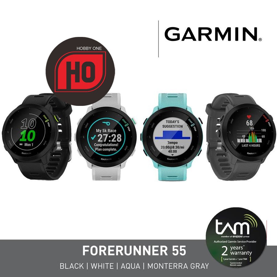 Garmin Forerunner 55 - GPS Running Smartwatch