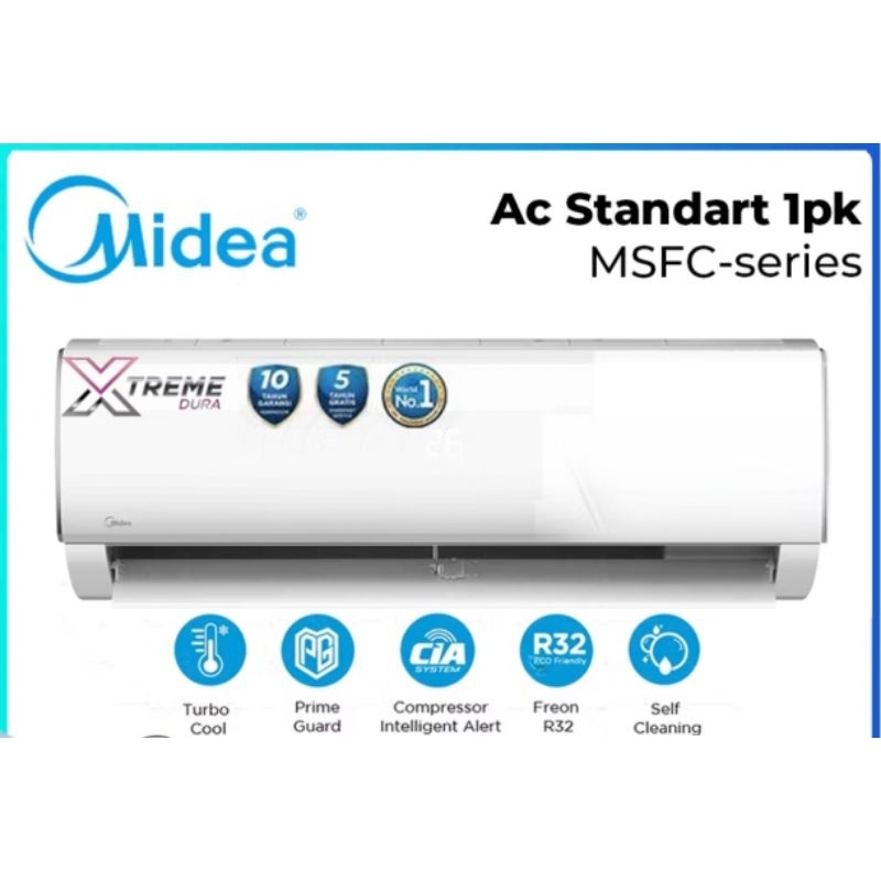 AC Midea 1 pk / AC Midea 09MSFC