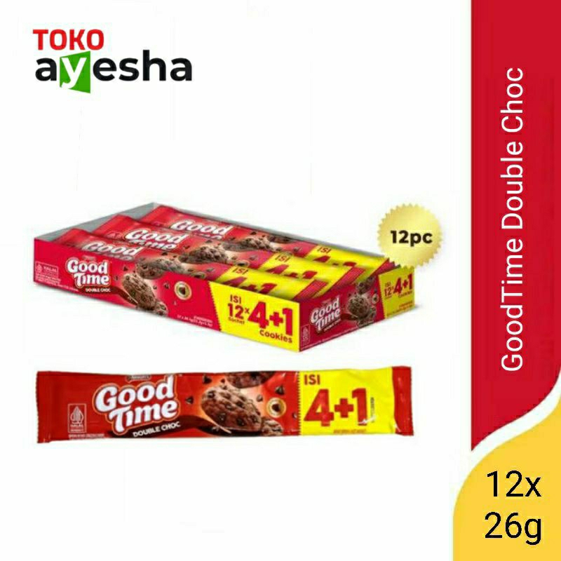 

Goodtime Double Choco 26,5 gram - 1 Box isi 12 pcs