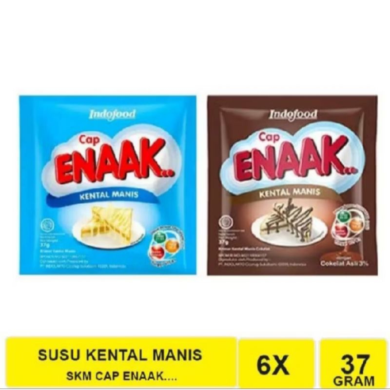 

Susu enaak kental manis sachet isi 6