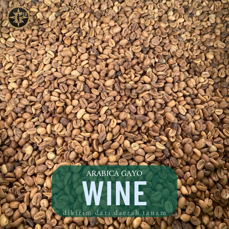 

KOPI GAYO ARABICA WINE ACEH ARABIKA GREEN BEAN 1 Kg