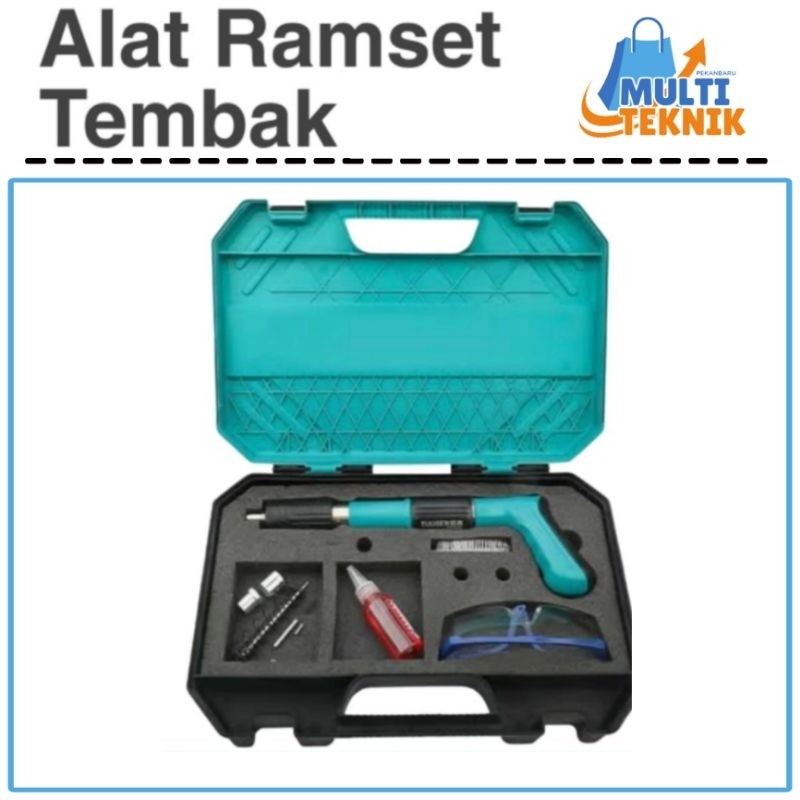 Alat Tembak Ramset Gun Paku Lurus Tembok Beton Manual StampsetAlat Tembak Ramset Gun Paku Lurus Temb