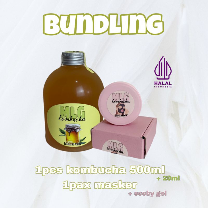 

MALACHA | BUNDLING KOMBUCHA DAN MASKER