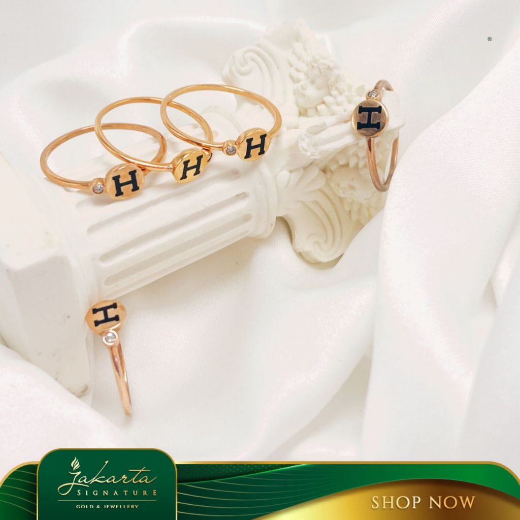 Cincin Emas Fashion 9K