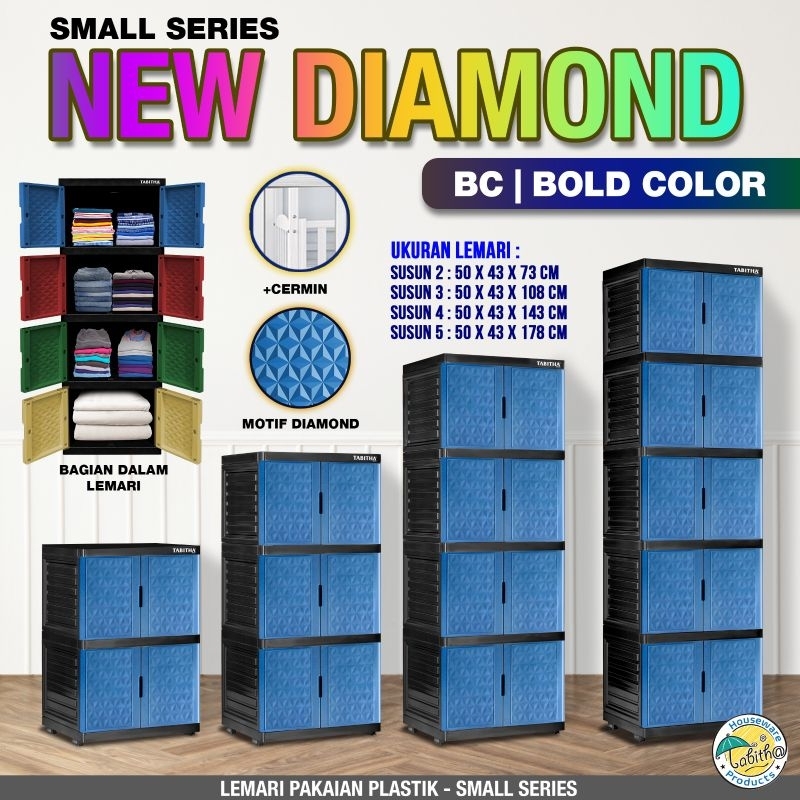 Lemari plastik 5 susun
