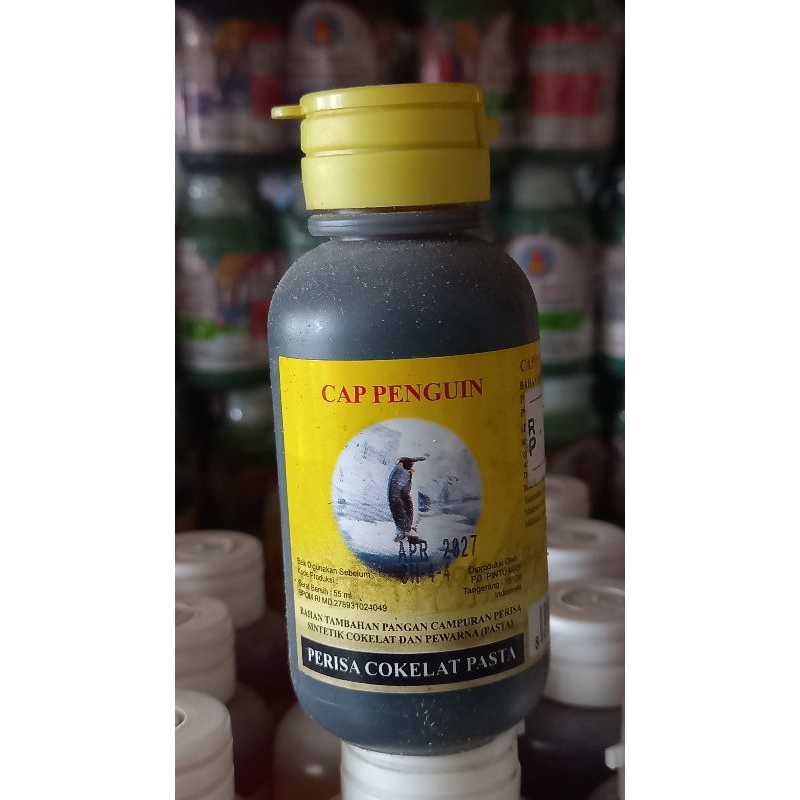 

perisa cokelat pasta cap penguin 55ml/ perisa cokelat/ Pewarna cokelat