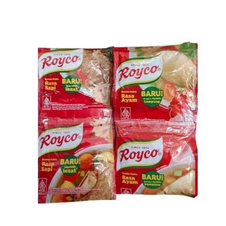 

Royco renteng isi 10 bungkusRasa ayamRasa sapi penyedap rasa
