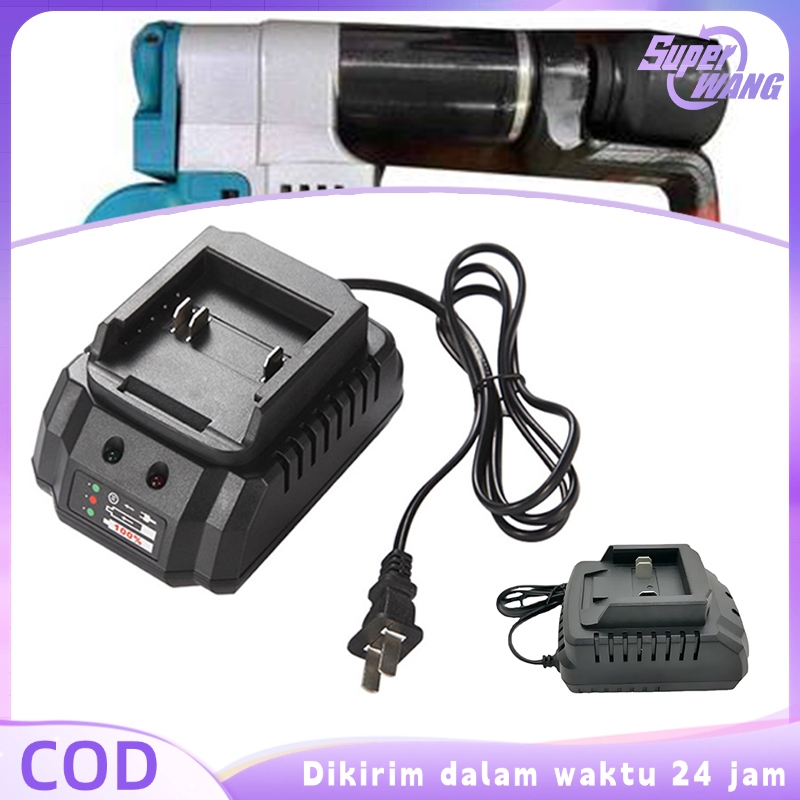 21v 2a Charger Baterai Bor Charger Bor Baterai Makita Charger Makita Adaptor Impact Wrench Kabel Cas
