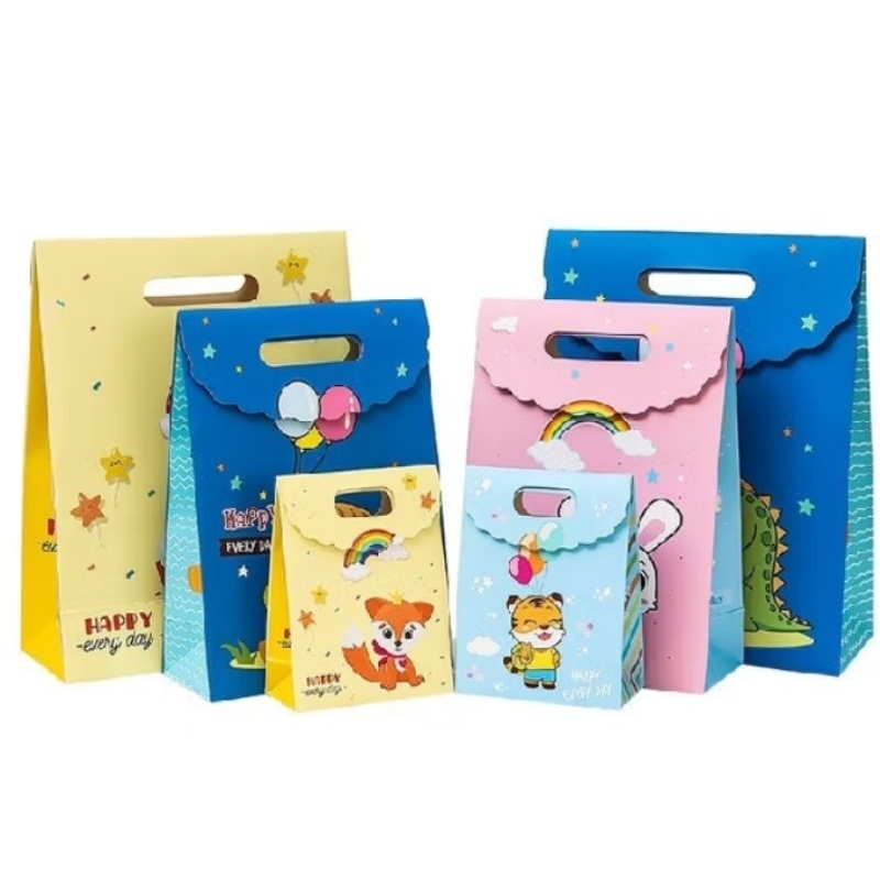 

WK - Home's | Goodie Bag Karakter Animal Tas Bingkisan Hadiah Hampers Ulang Tahun Anak Karkater Hewan