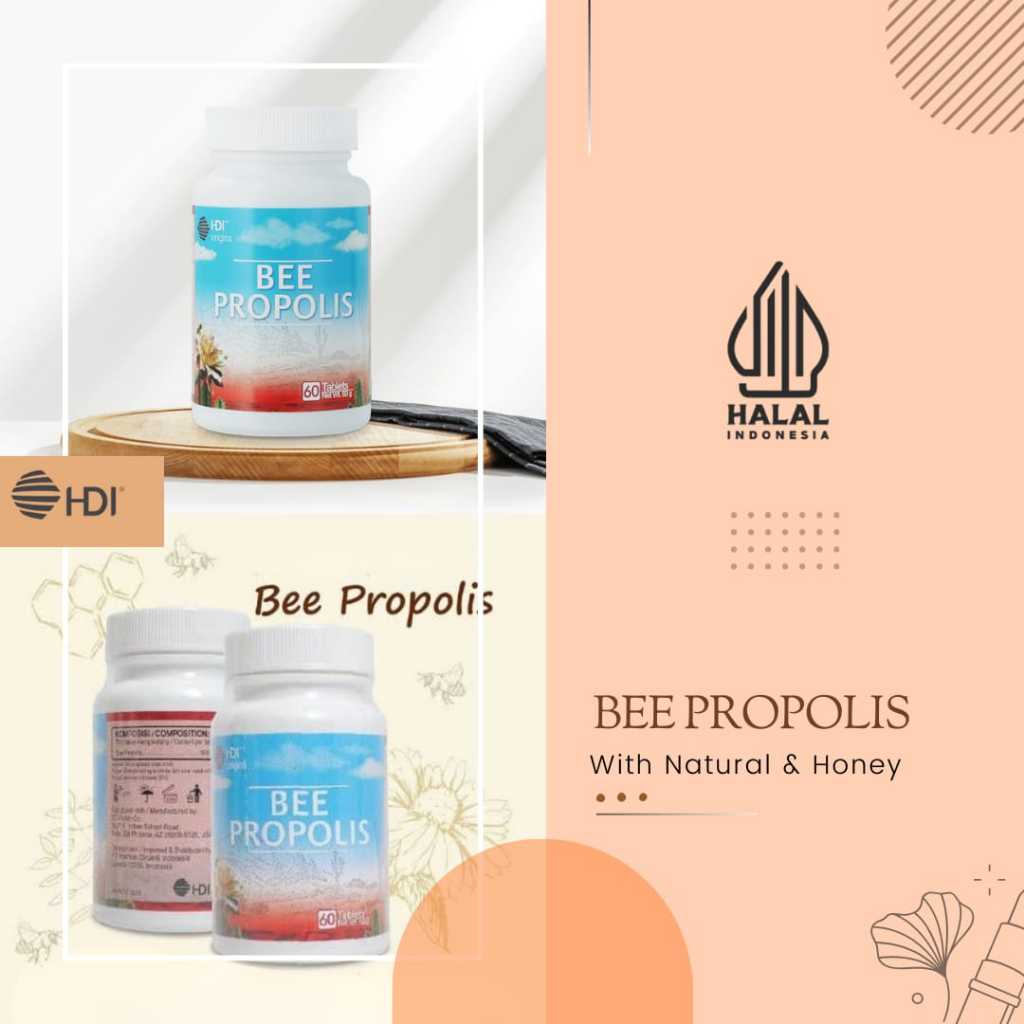 HDI Bee Propolis •  Suplemen Jantung • Anti virus • Anti Jamur  ( Original HDI Origins™ )
