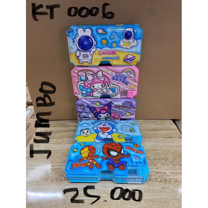 

KOTAK PENSIL KT-0006 MOTIF KARTUN 5 MODEL