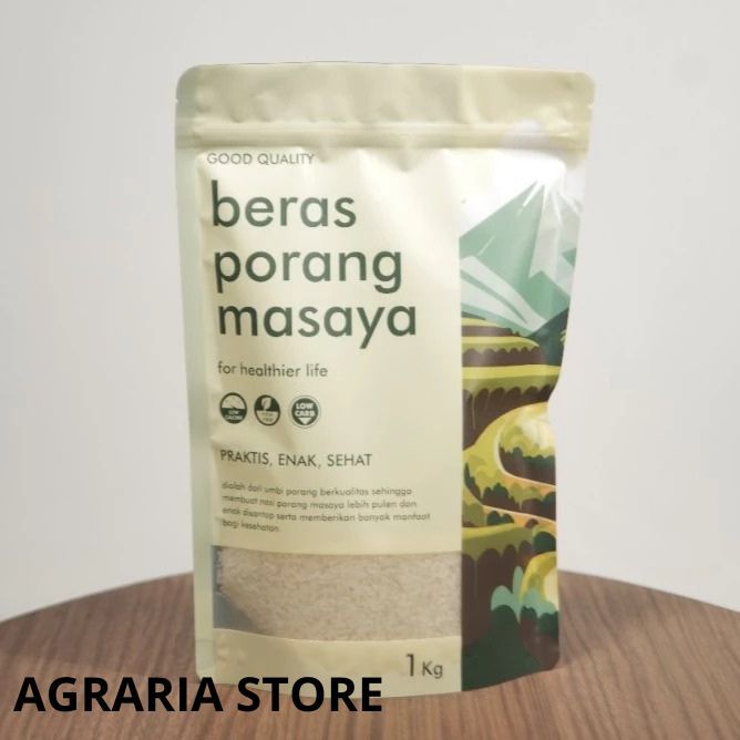 

Beras Masaya Beras Porang - Shirataki Konjac 1kg Limited Edisien