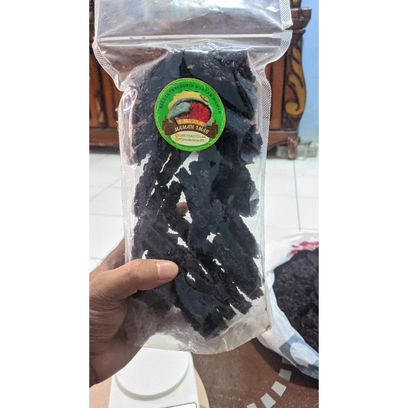 

Ranginang ketan Hitam gurih renyah Berkembang saat di goreng 1/2kg