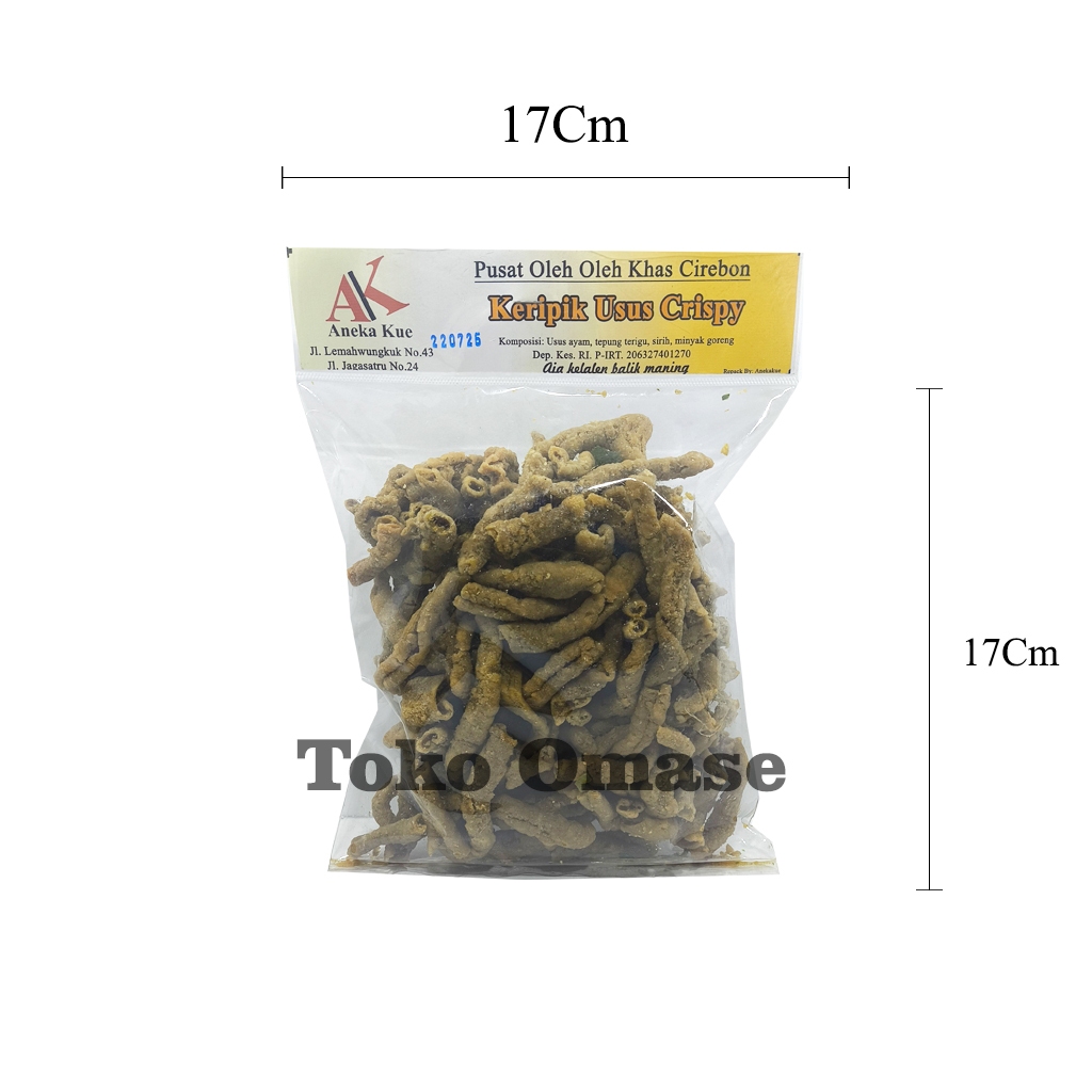 

Keripik Usus Oleh Oleh Khas Cirebon