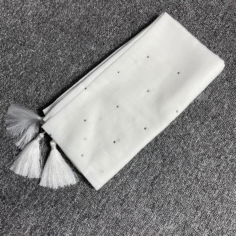 Hijab Segiempat Paris Jadul Payet Tabur | Segiempat Paris Jambul