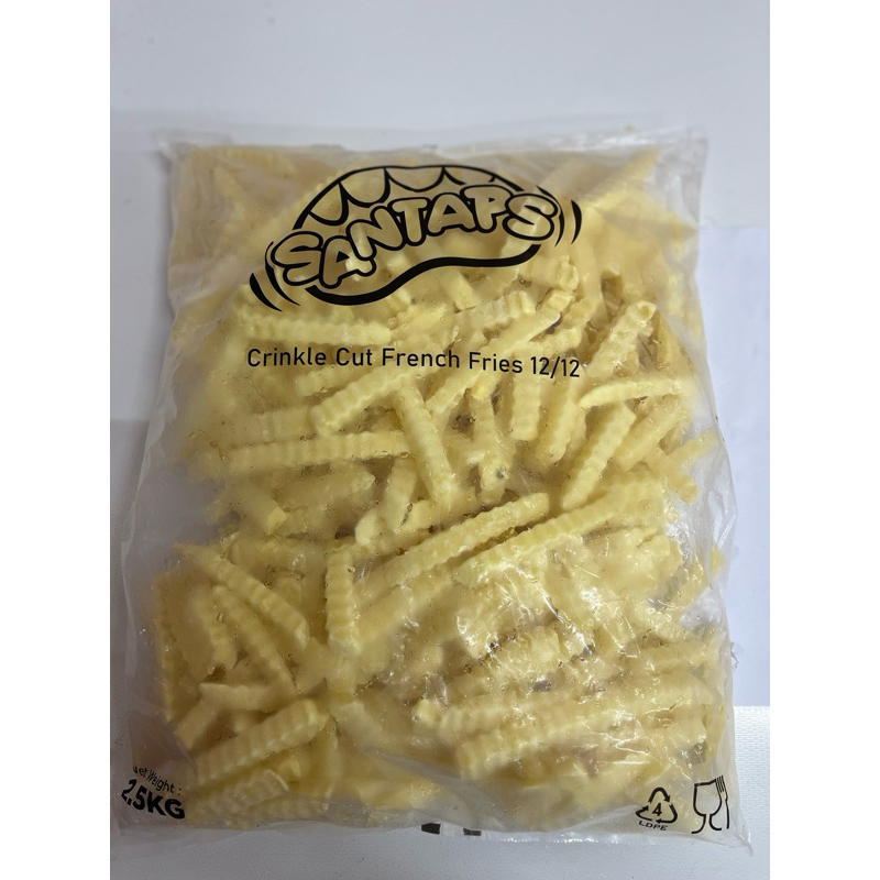 

Santap crinkle 2,5kg | French Fries