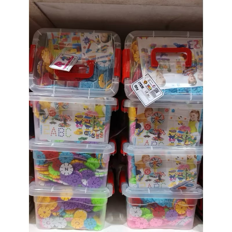 MAINAN ANAK BOMBIK BUNGA BLOCKS TAZOS BOX RUBIXBombik bunga  tazos box