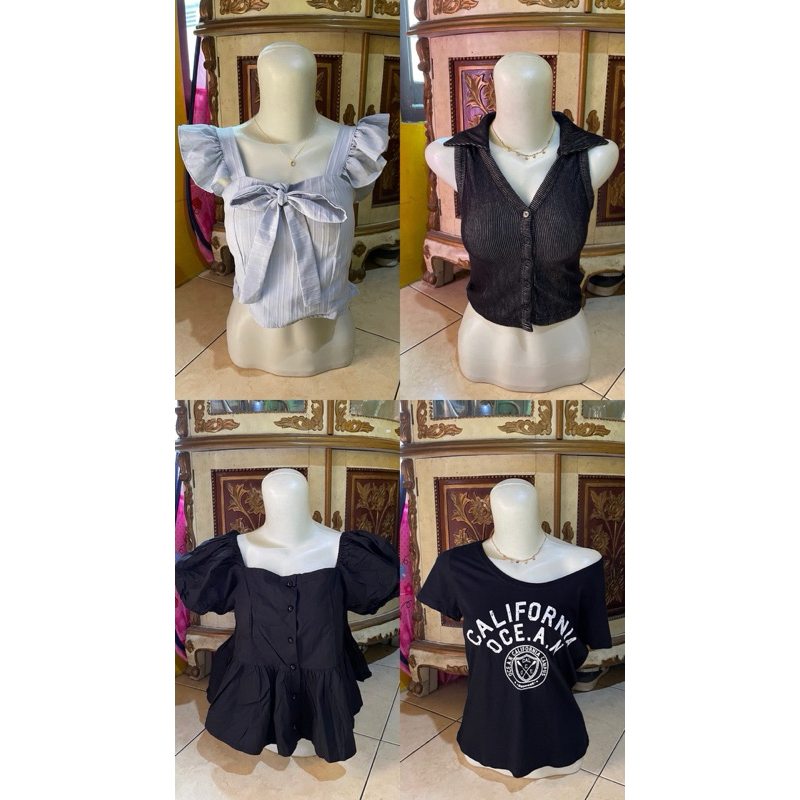 ‎‧₊˚✧[PRELOVED]✧˚₊‧𓆝 𓆟 y2k ,bby tee ,mezzo piano , rok umpak ,cardigan + ADM 10%
