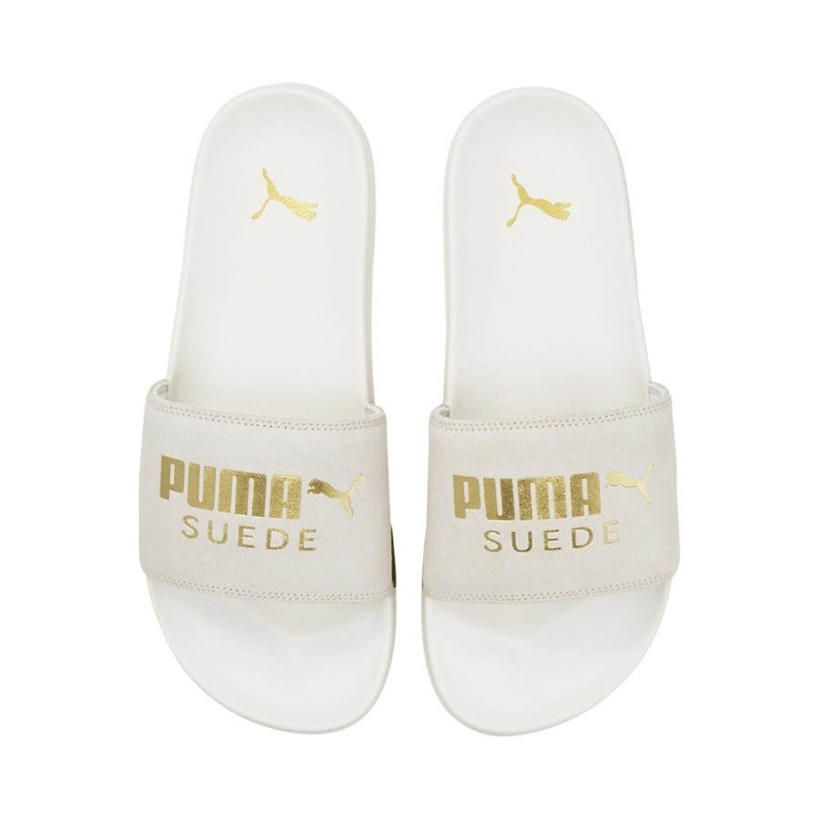 Sandal PUMA Leadcat 2.0 Suede Classic Marshmallow-384872 02