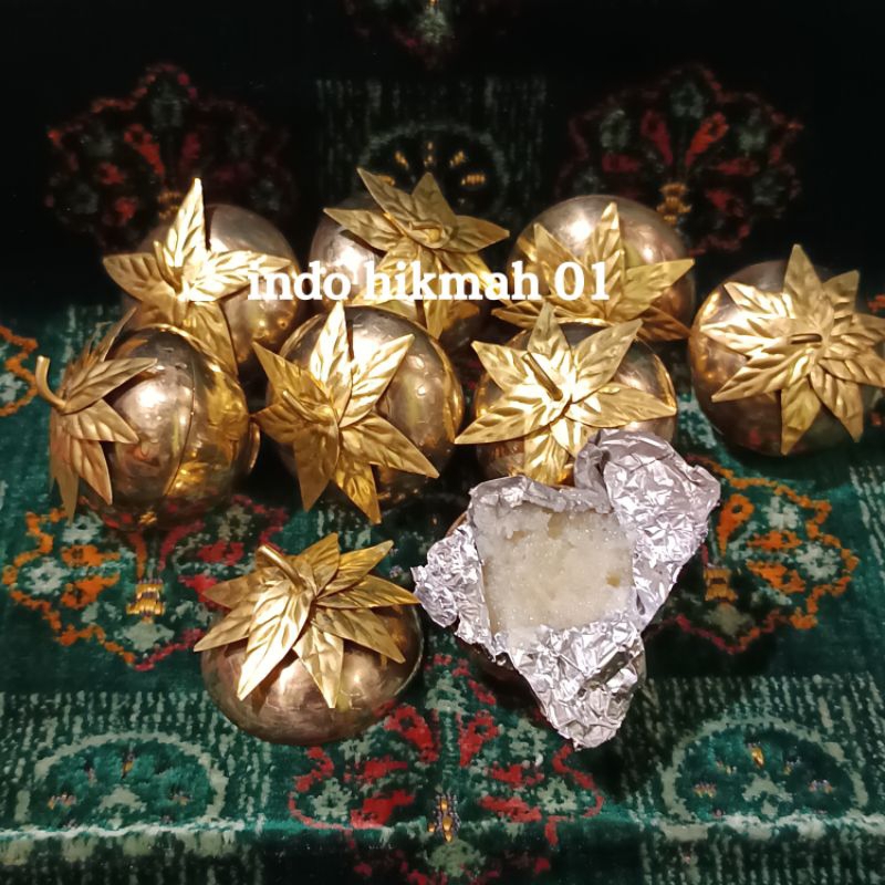 bukhur apel jin turki super wangi isi putih lengket