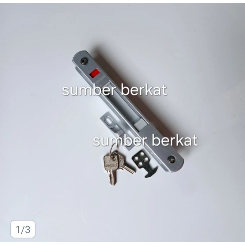 kunci sliding dekson ra6/ kunci sliding aluminium dekson ra6 silver