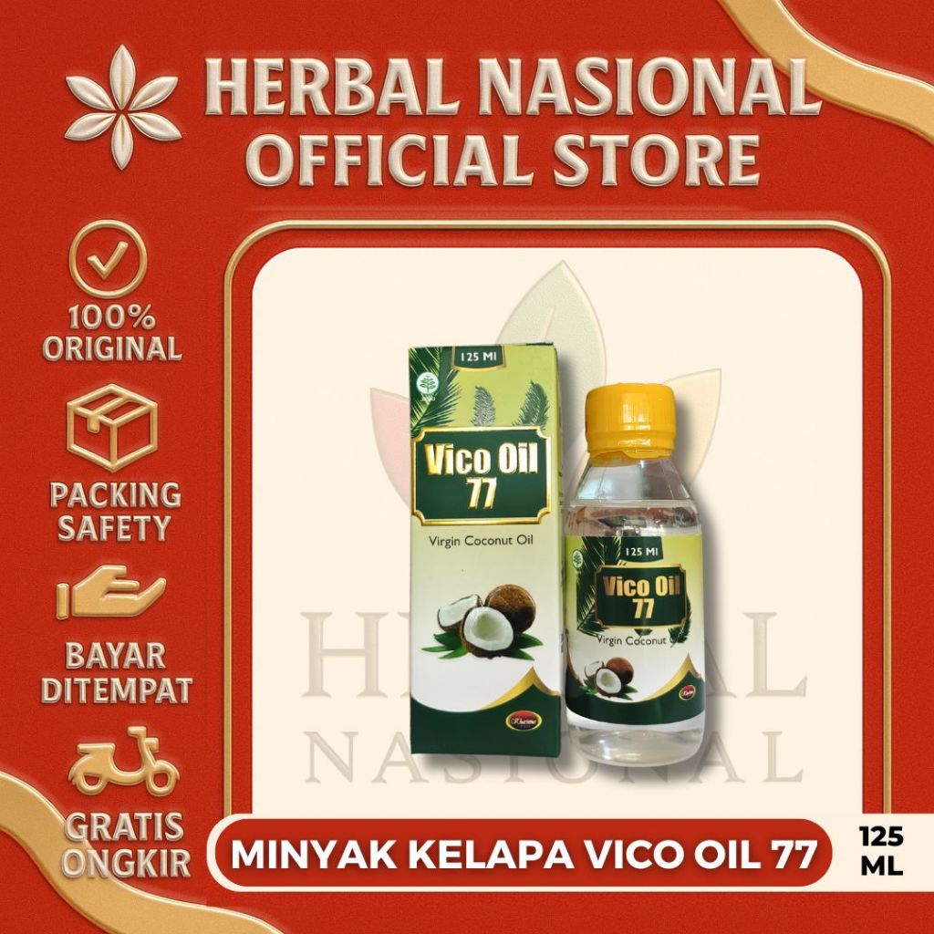 VCO Virgin Coconut Oil 77 Minyak Kelapa 125 ML