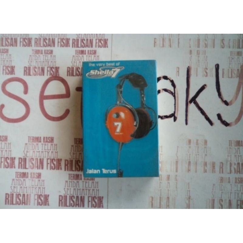 Kaset Pita Sheila On 7 The Very Best Of Jalan Terus SEGEL