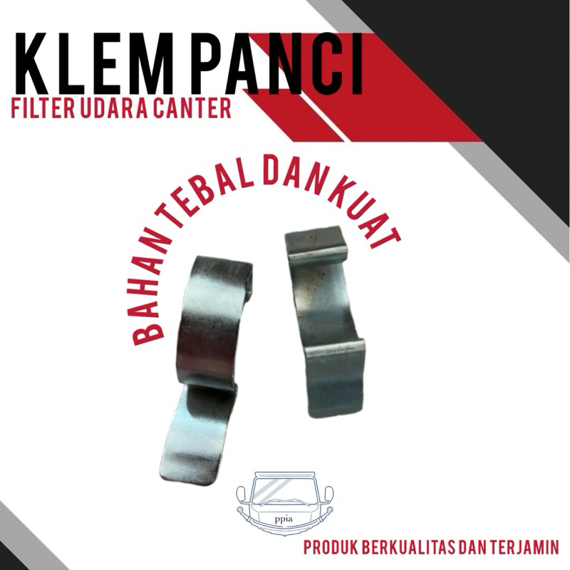 klem panci filter udara canter kualitas bagus (harga perbiji) / kcancingan tutup panci filter udara 