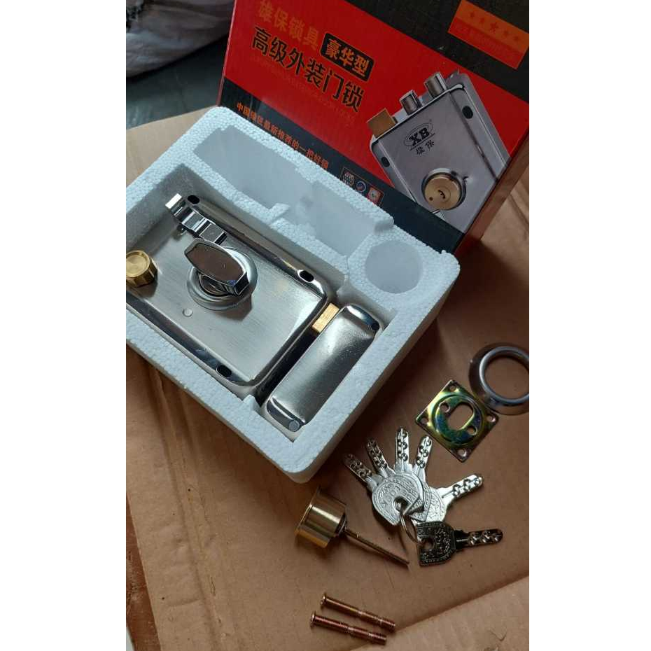 Kunci pintu otomatis / Kunci pintu besi otomatis / Kunci pintu/Kunci Pintu Otomatis Kunci Pintu Besi