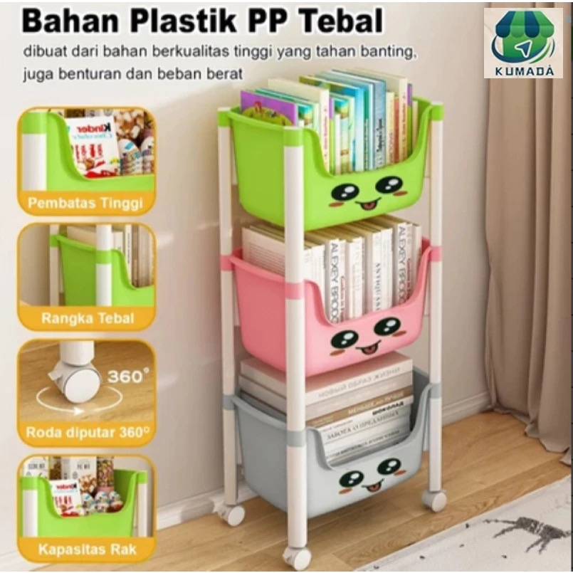 Rak Penyimpanan Multifungsi Rak Penyimpanan Mainan Ruang Penyimpanan Mainan Anak Rak Penyimpanan Mak