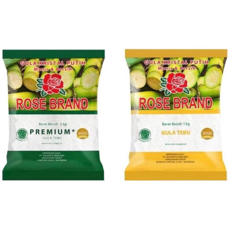 

Gula Rose Brand 1kg Gula Pasir Murni Tebu Pilihan