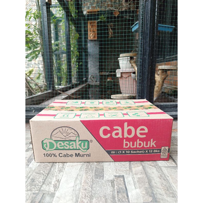 

Desaku Cabe Bubuk 15g 1 Dus = 12Pack 120 Sachet